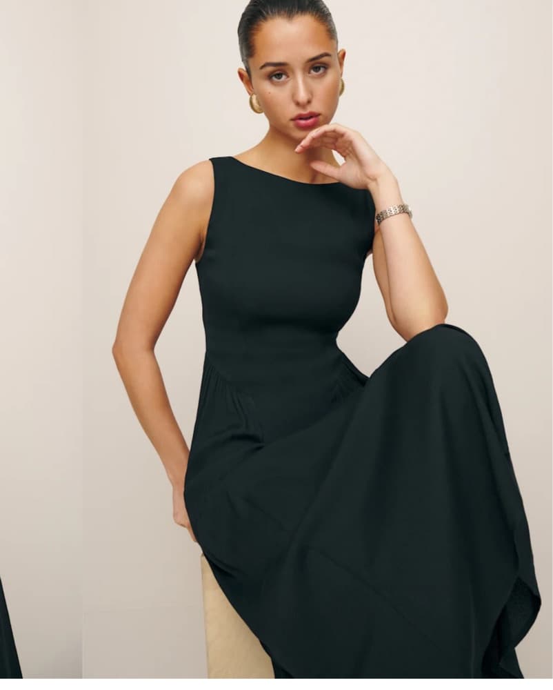 Black Reformation Vian Dress - Image 2