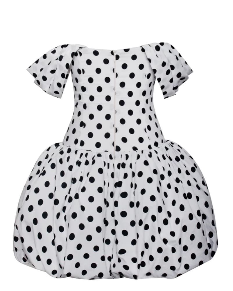 Miss Circle Umika Polka Dots Bubble Hem - Image 5