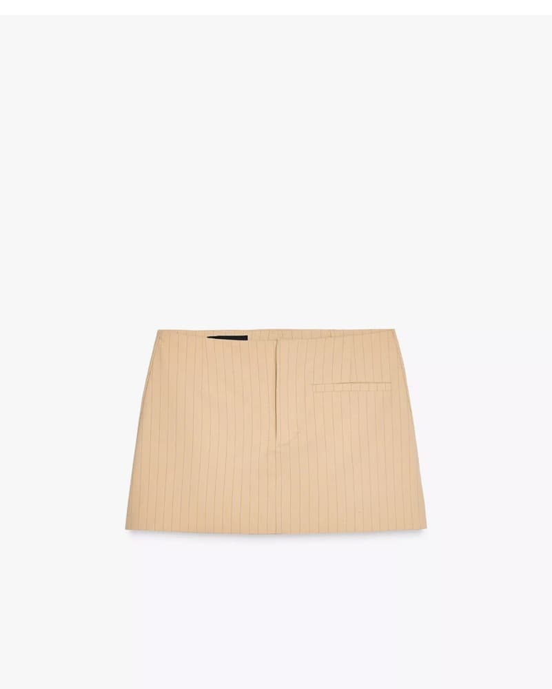 Pleated Stripe Top & Pinstripe Skort - Image 2