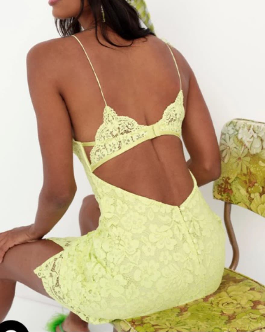For Love & Lemons Creamsicle Slip Dress - Image 5