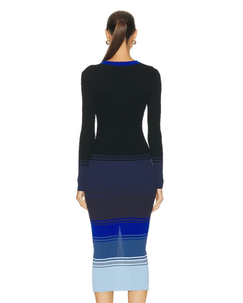 STAUD Shoko Dress - Midnight - Image 6