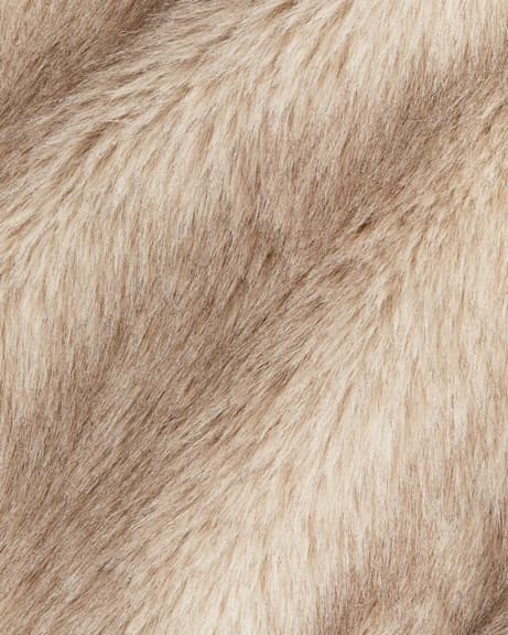 Cropped Fur Jacket - Image 5