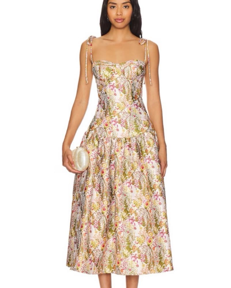 Katie May Dee Dress In English Garden - Image 1