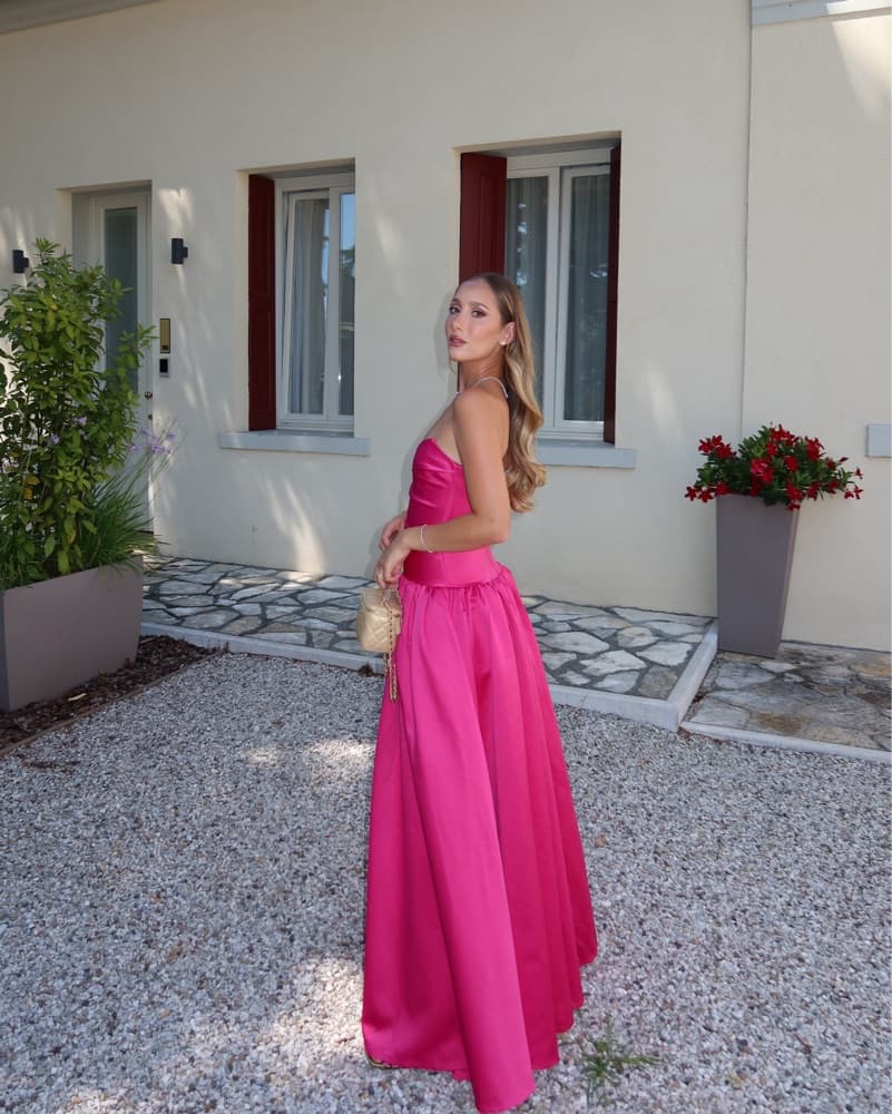 Miss circle Pink Gown  - Image 4
