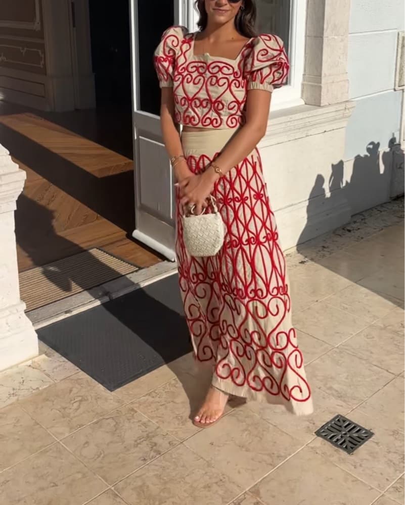 Puffy Sleve 2 Piece Set From Lisbon - Image 2