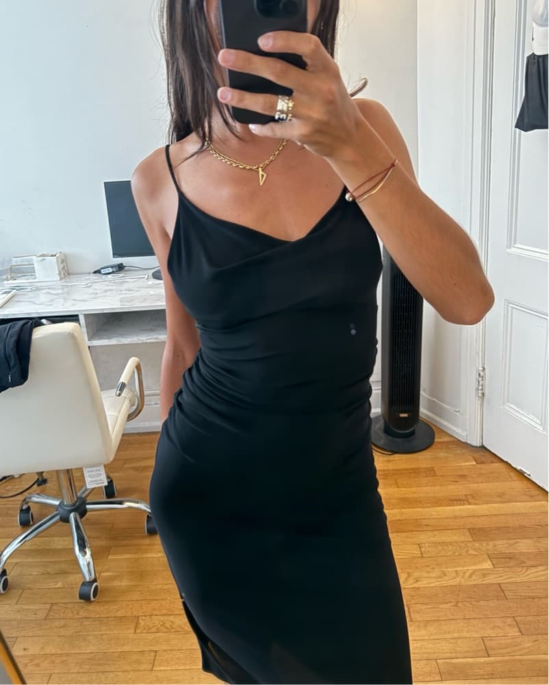 diane von furstenberg Black Slip Dress - Image 2