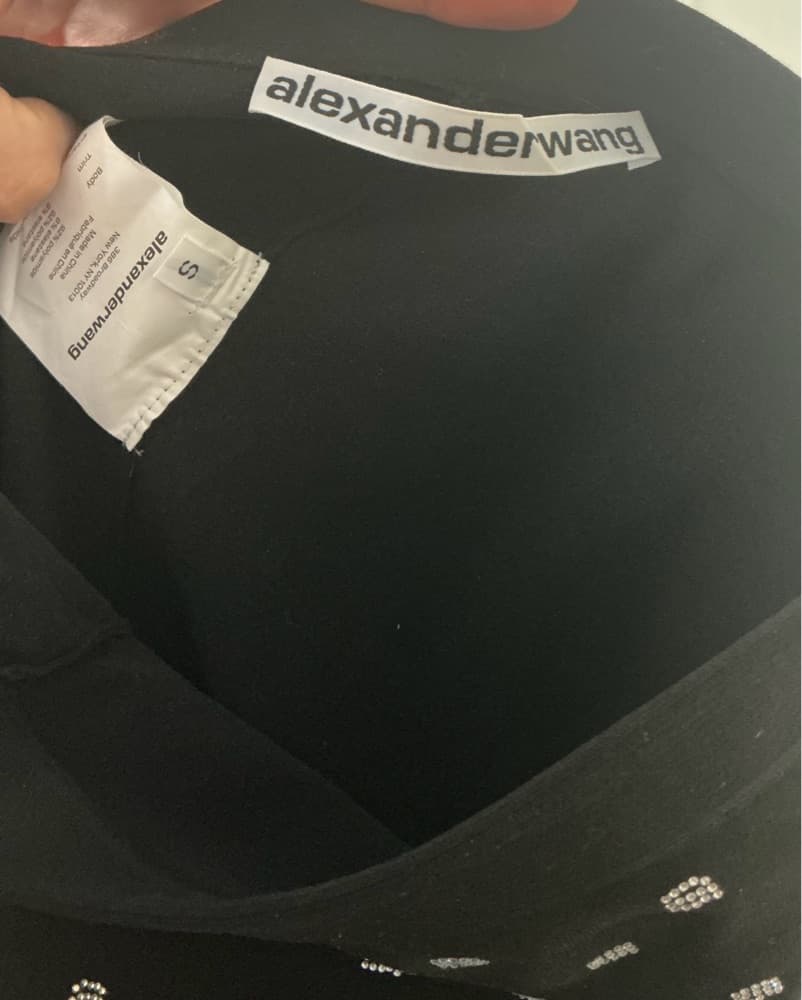 Alexander Wang Rhinestone Catsuit Set - Image 3