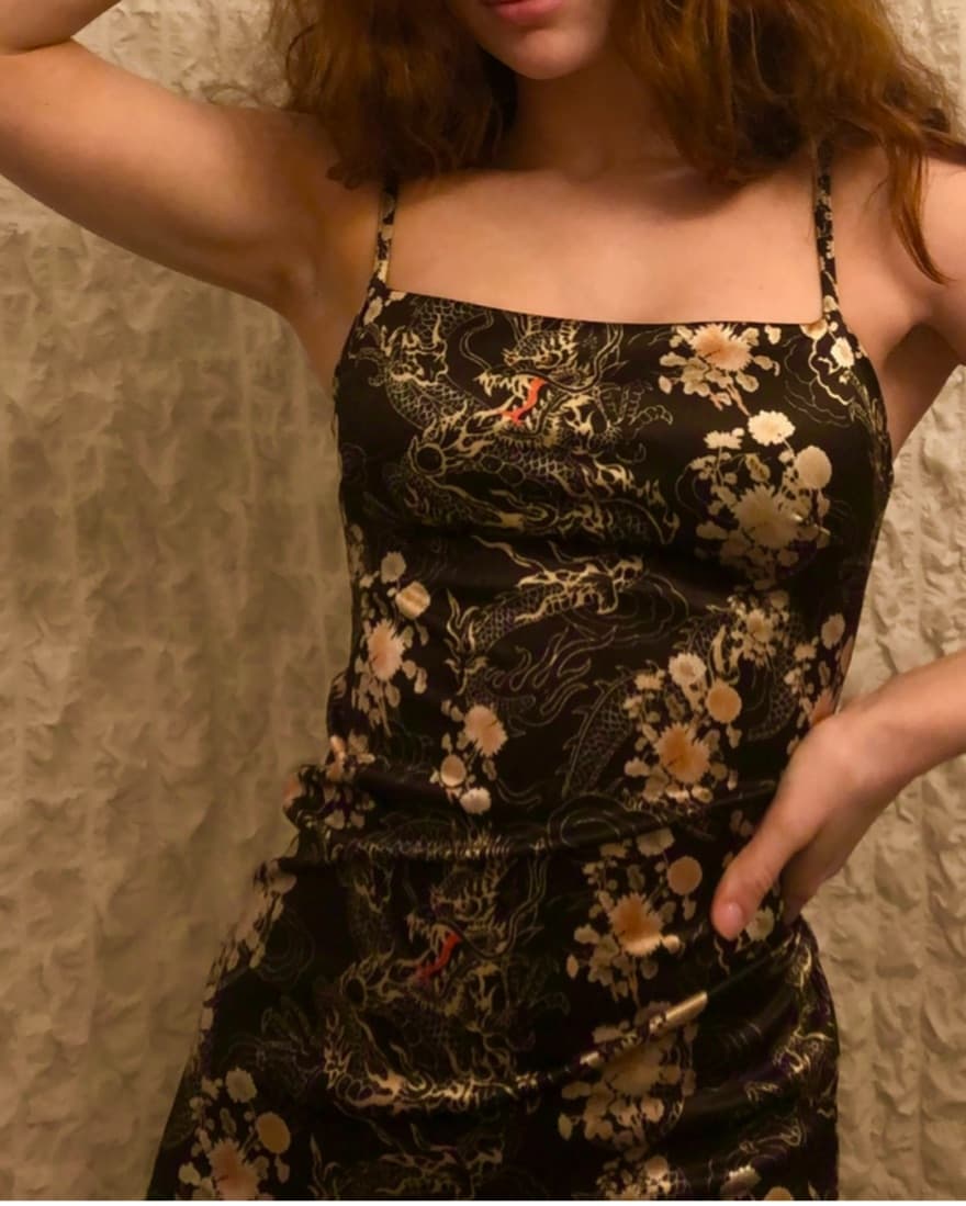 Urban Outfitters Satin Mini Dress - Image 2