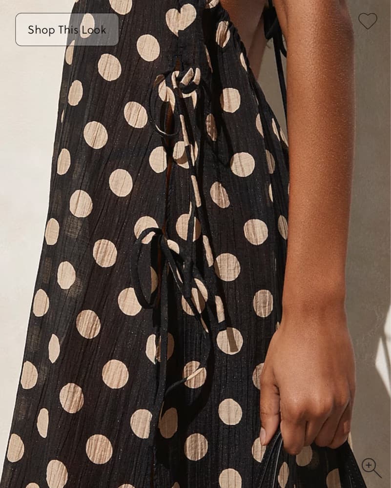 Jcrew Crinkle side-tie dress  - Image 2
