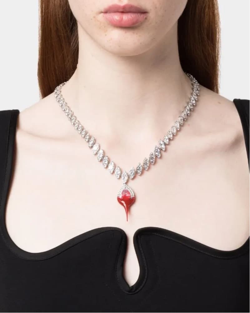 Ottolinger Dip Diamond Necklace - Image 2