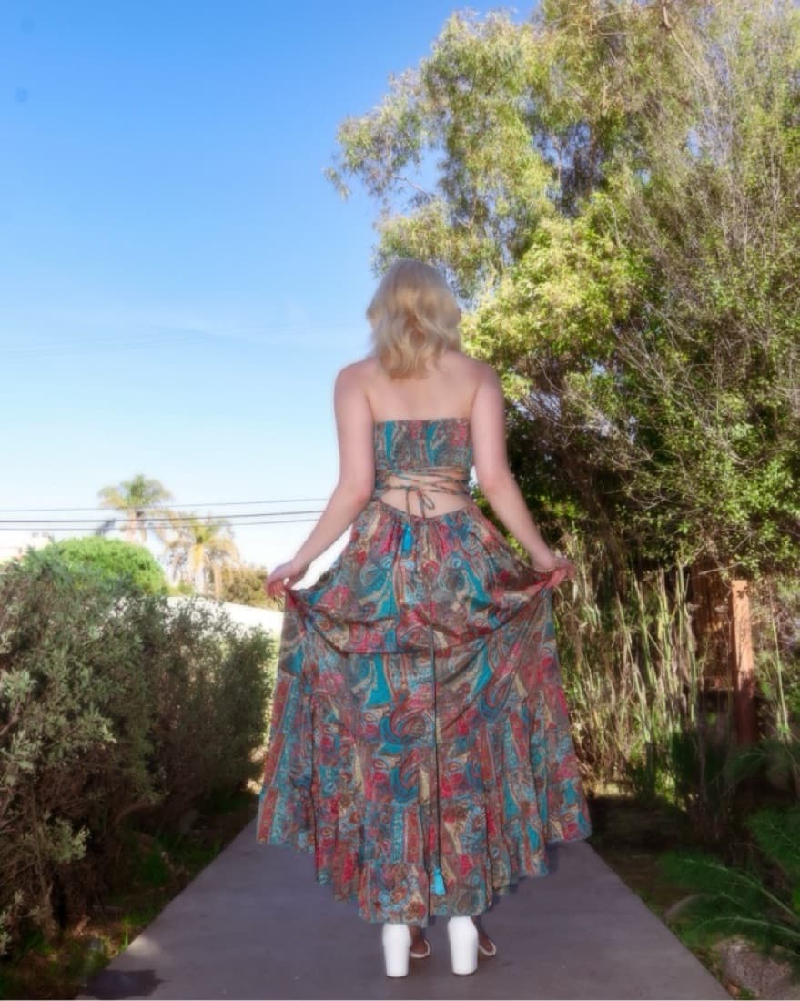 One-of-a-kind Karma Highway Long Dress - Image 1