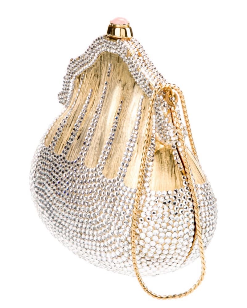Judith Leiber Crystal Oyster Bag  - Image 2