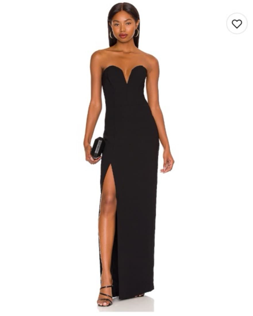 Amanda Uprichard Cherri Gown in Black - Image 1
