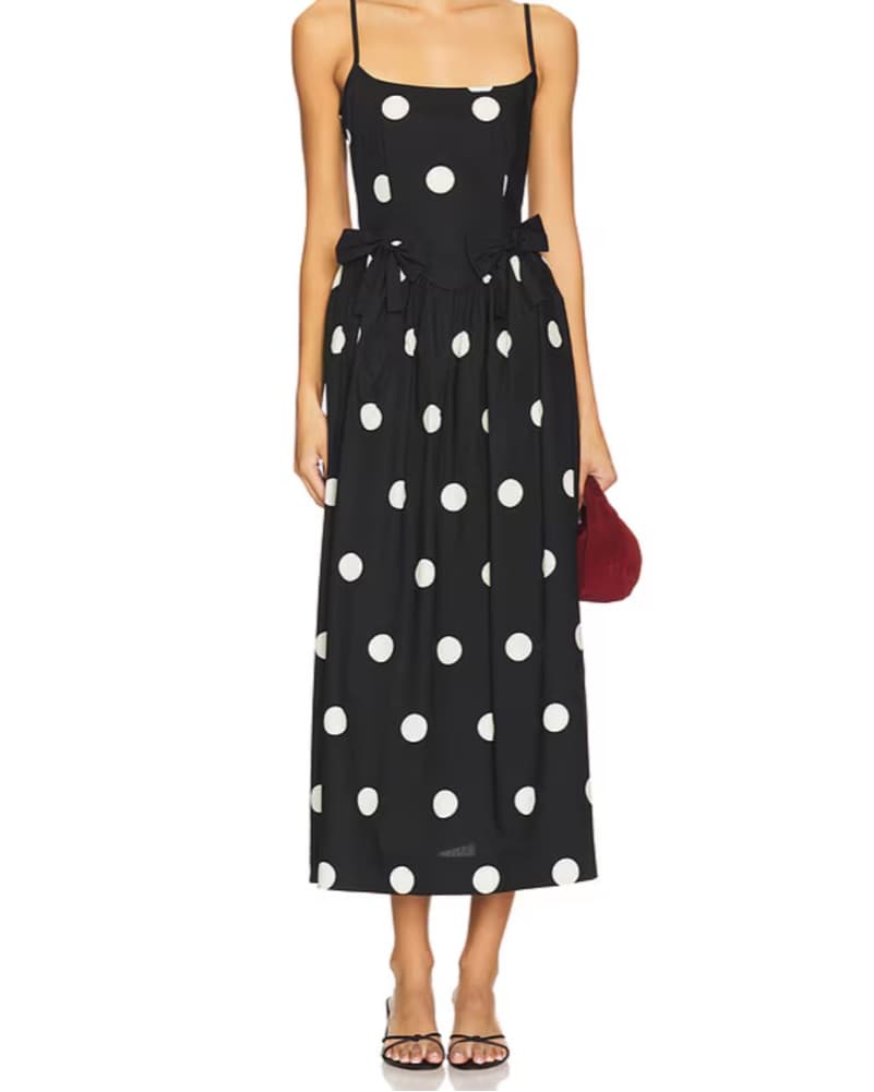 Ciao Lucia Neroni Dress in Dot - Image 1
