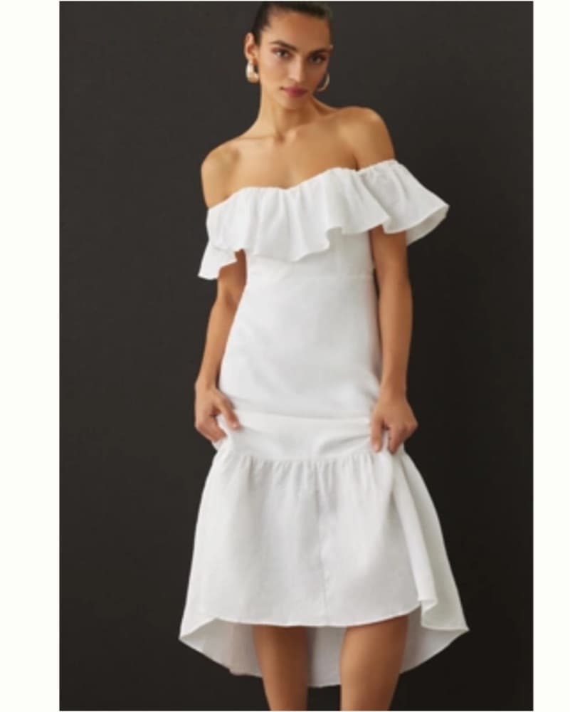 Reformation Linen Dress - Image 1