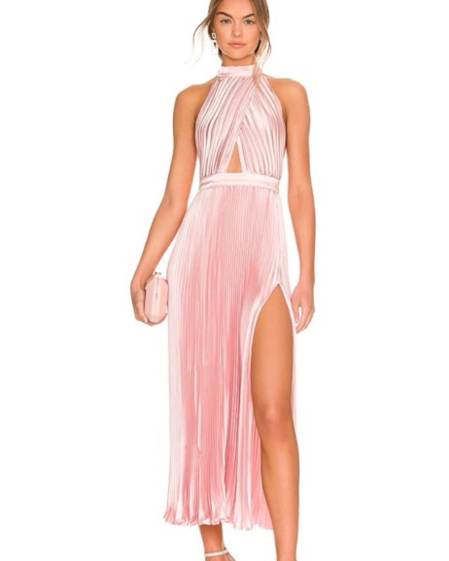 L’IDEE Renaissance Split Midi Dress - Image 1