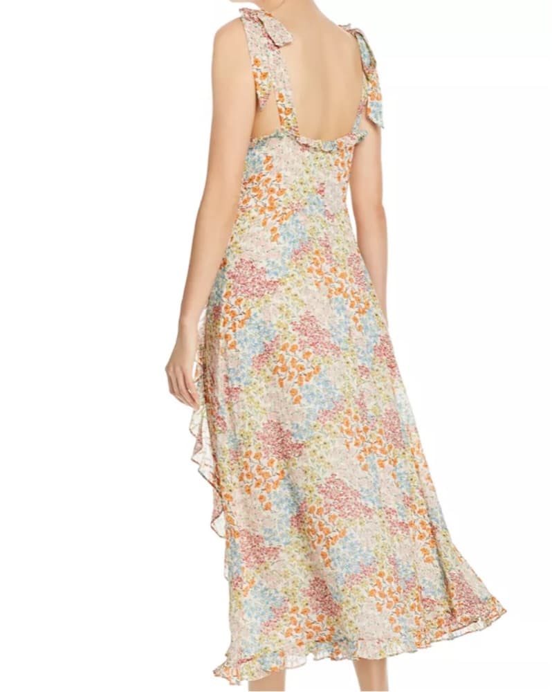 Rebecca Taylor Ava Floral Midi Dress - Image 3