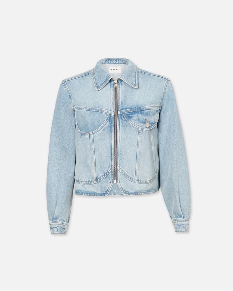 Frame Heart Jacket in Indigo Fizz - Image 1