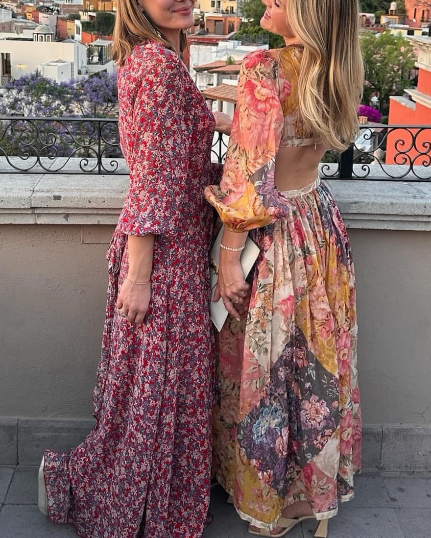 ZIMMERMANN Pattie Floral Patchwork Midi - Image 6
