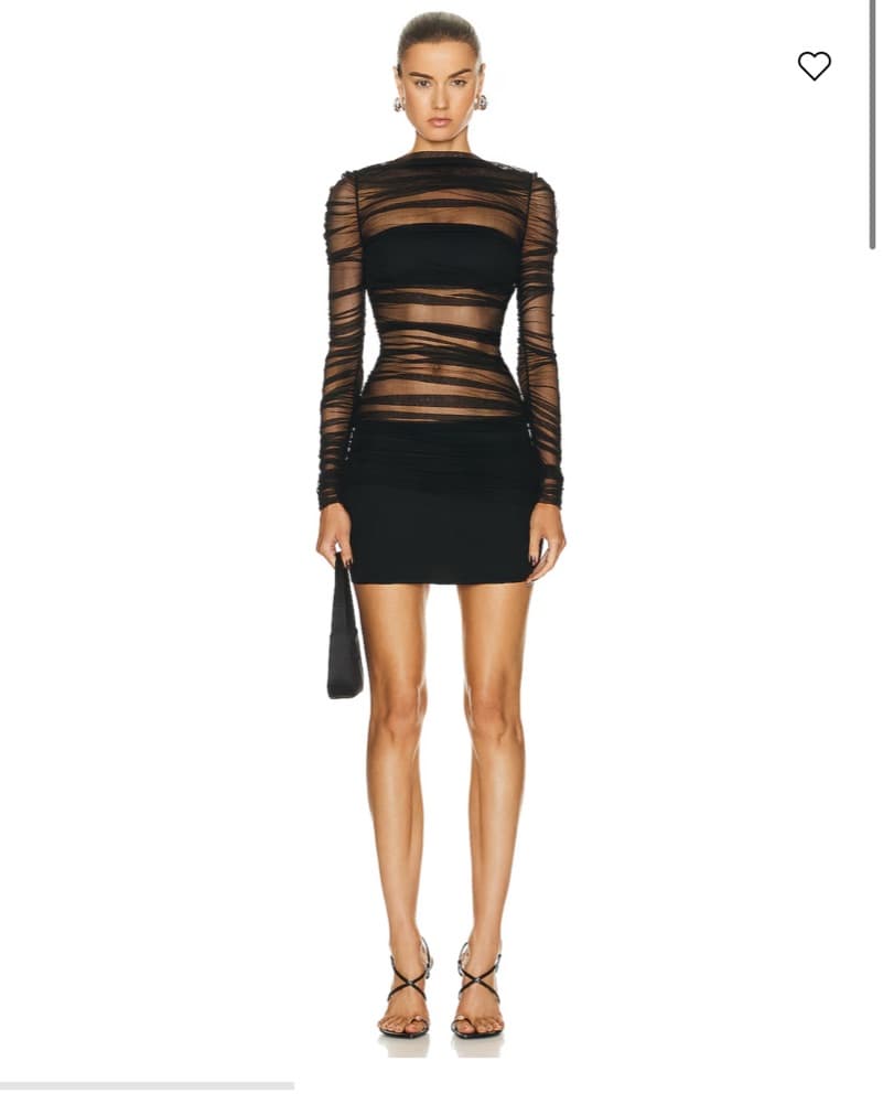 CHRISTOPHER ESBER Semblance Tulle Overla - Image 1