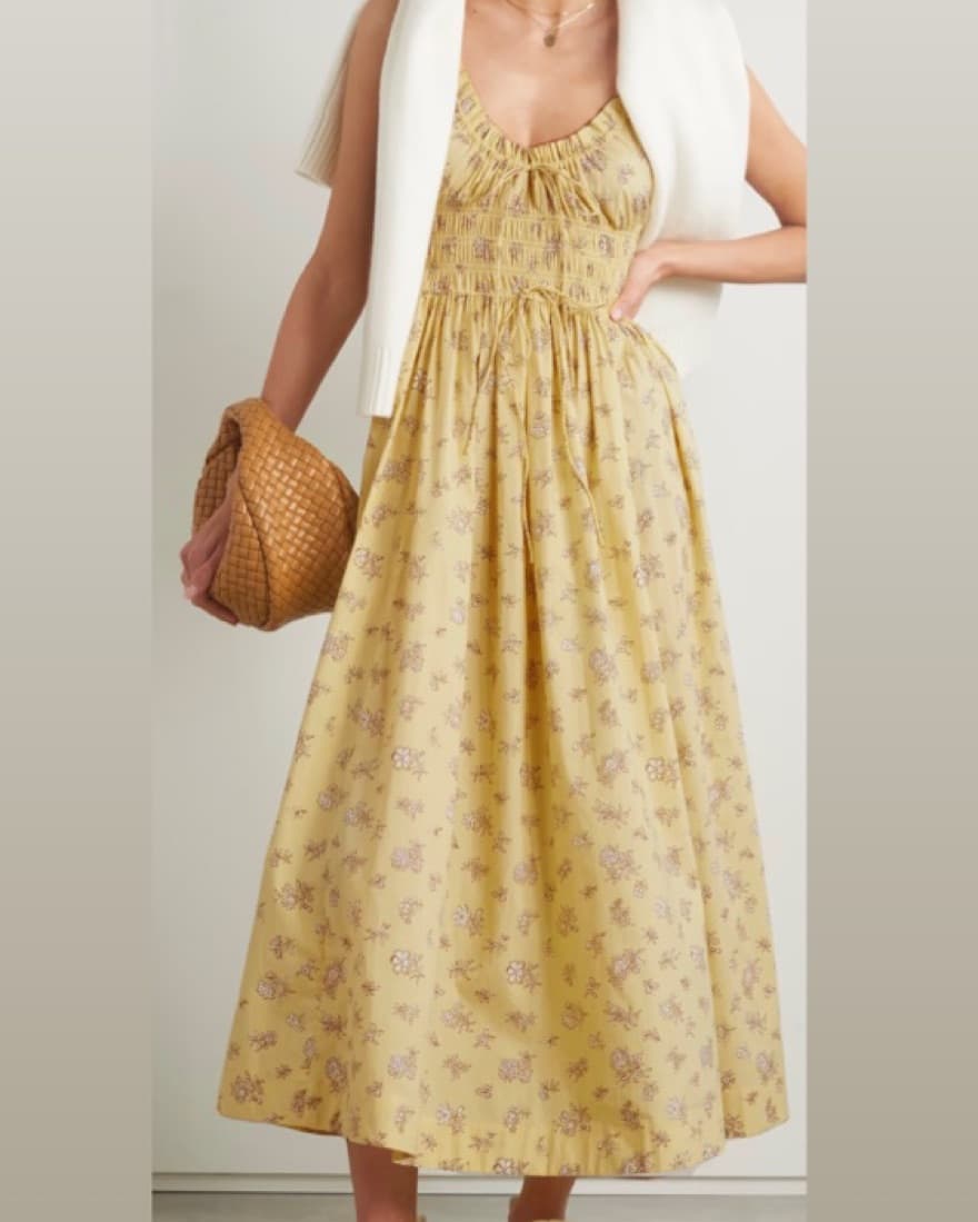 Doen Yellow Dress - Image 2