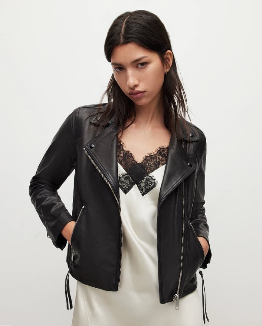 Allsaints Dalby Leather Jacket  - Image 2
