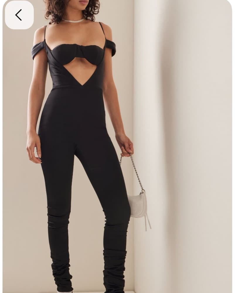 LaQuan Smith Black Jumpsuit - Image 2