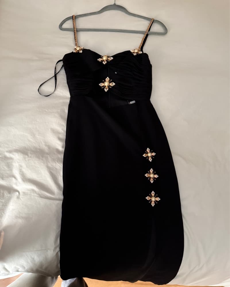 Self Portrait Cutout Dress - Image 3