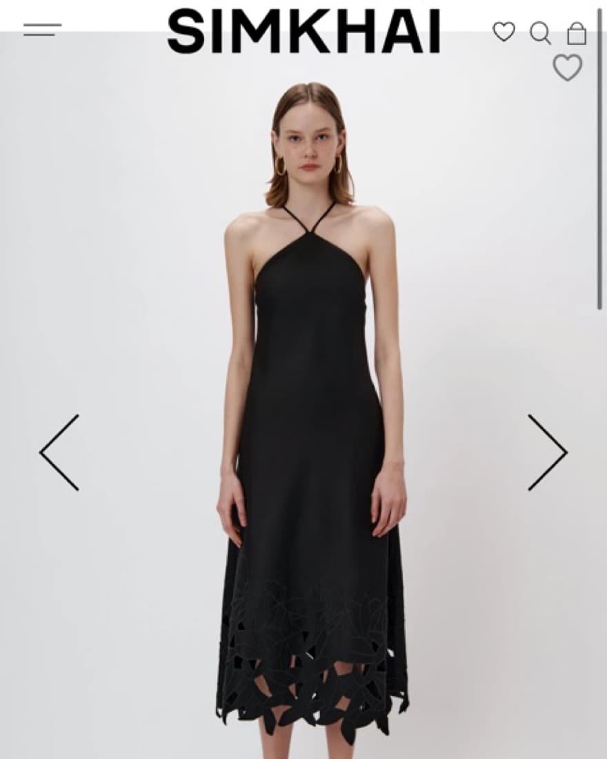 Simkhai Maxi Dress In Black - Image 1