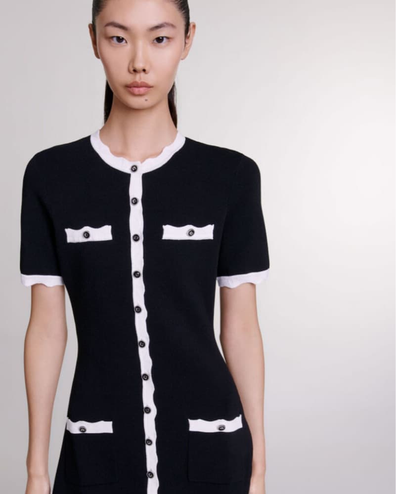 Office Wear Black Dress - Image 2