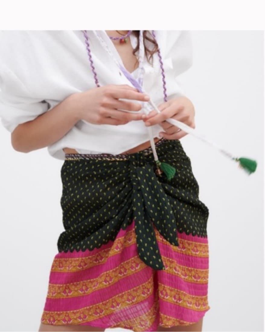 Printed Mini Skirt - Image 2