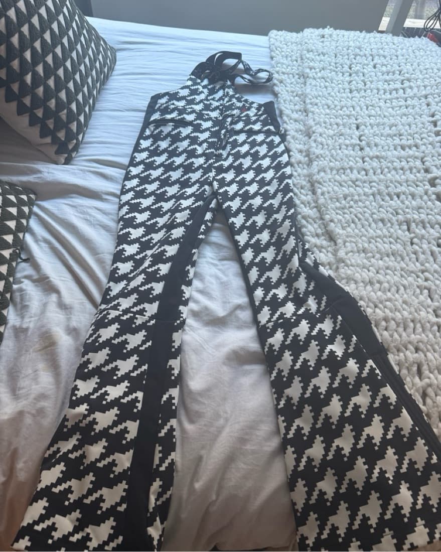 Perfect Moment Houndstooth Ski Suit - Image 5