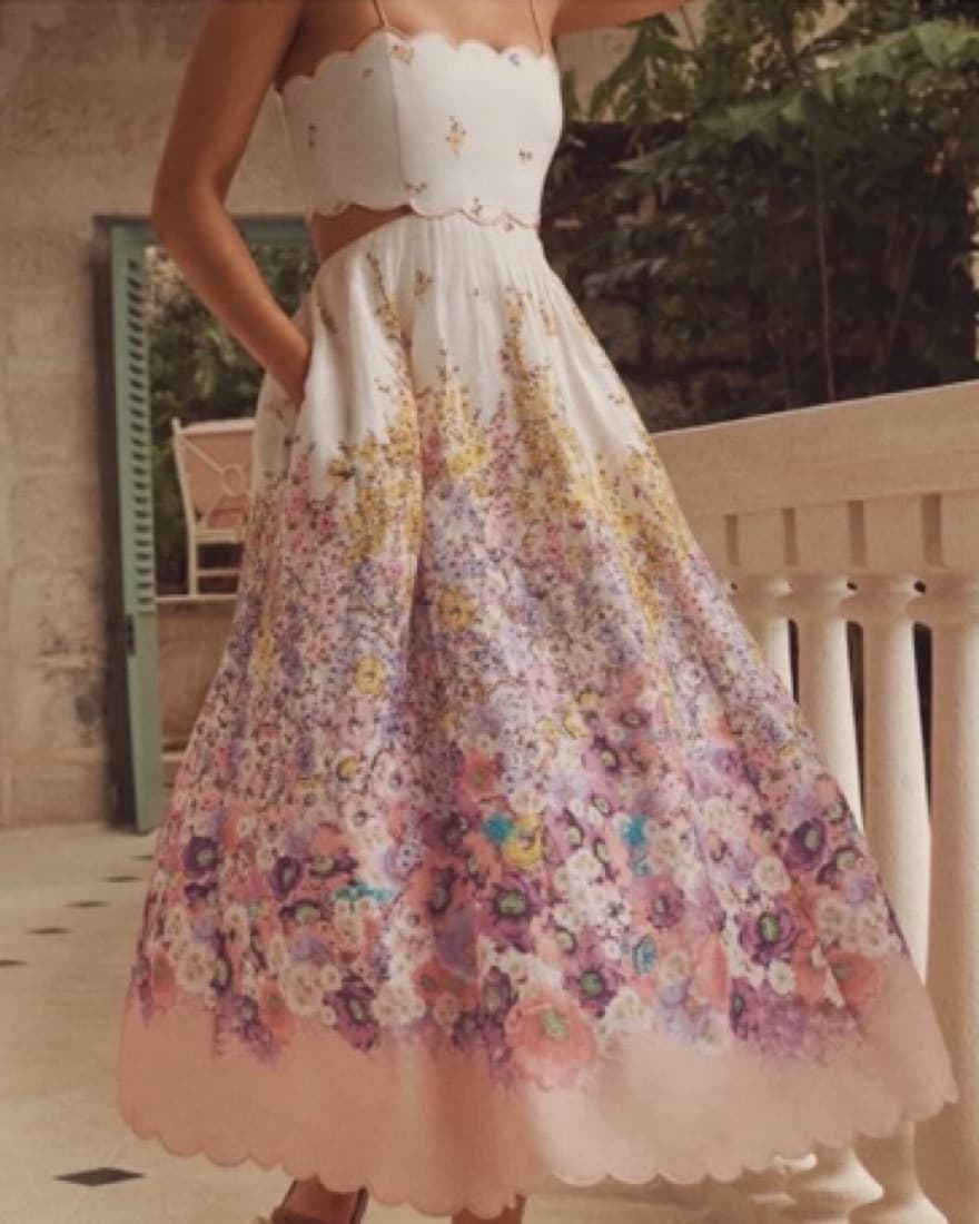 Zimmermann Jude Scallop Dress - Image 2