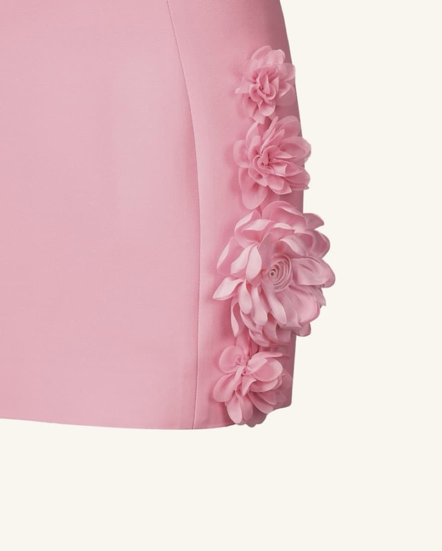 JW PEI Elaina Pink Mini Dress - Image 3