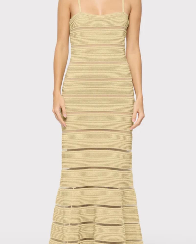 Herve leger STITCHED BANDAGE GOWN - Image 1