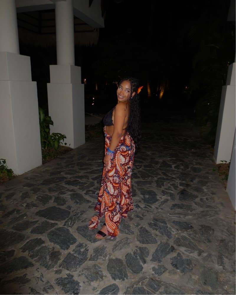 Vibrant Paisley Maxi Dress - Image 2