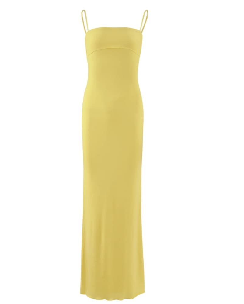 Tigermist - Cara Dress In Butter Yellow - Image 4