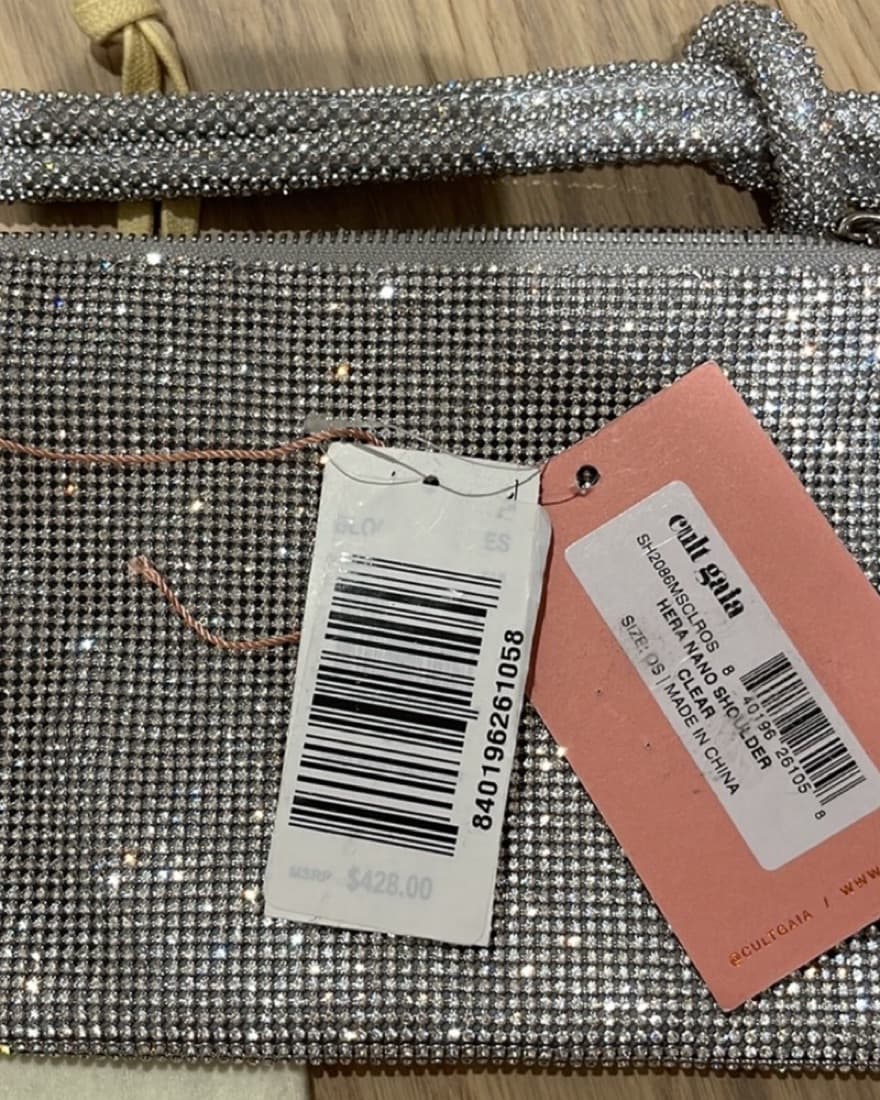 Cult Gaia Hera Knotted Rhinestone Bag  - Image 3