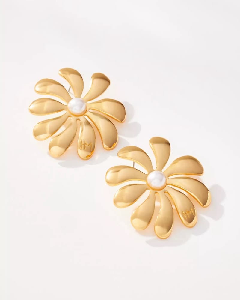 Heaven Mayhem Daisy / Floral Earrings - Image 2