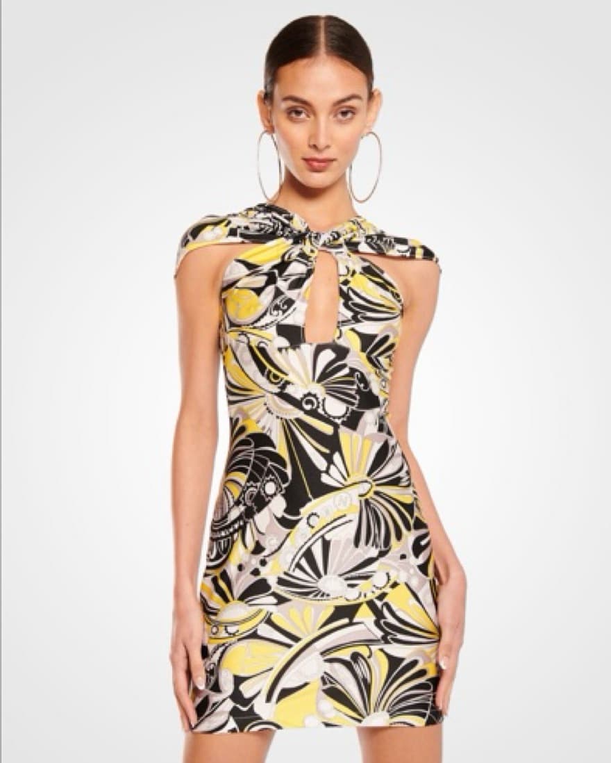 Coperni cut-out jersey dress - Image 1