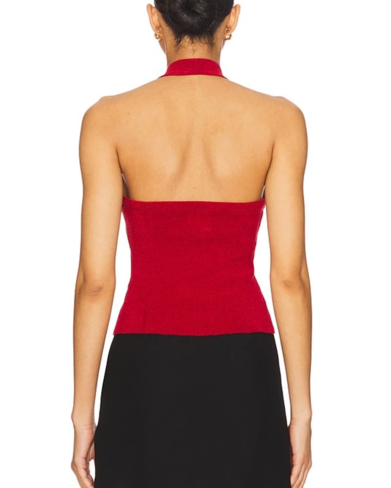 With Jéan Halter Neck Top  - Image 3