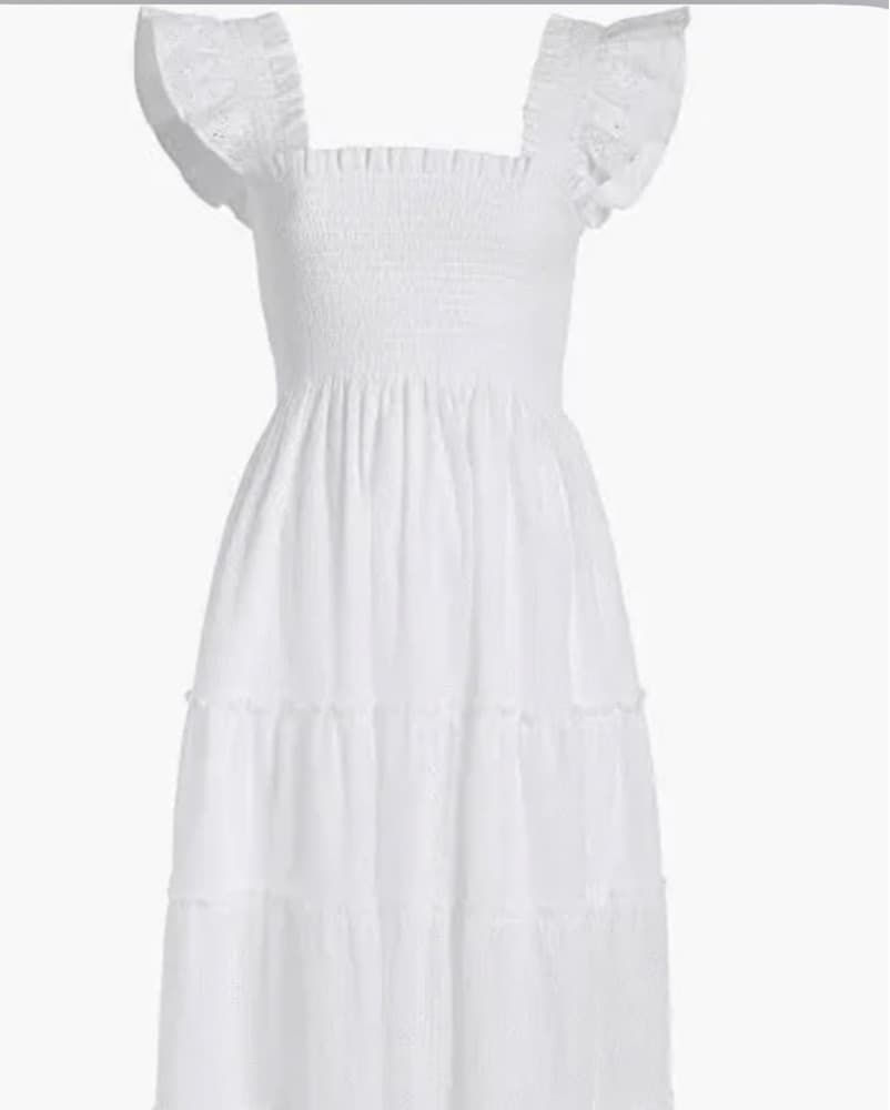 Hill House Eyelet Ellie Nap Dress  - Image 2