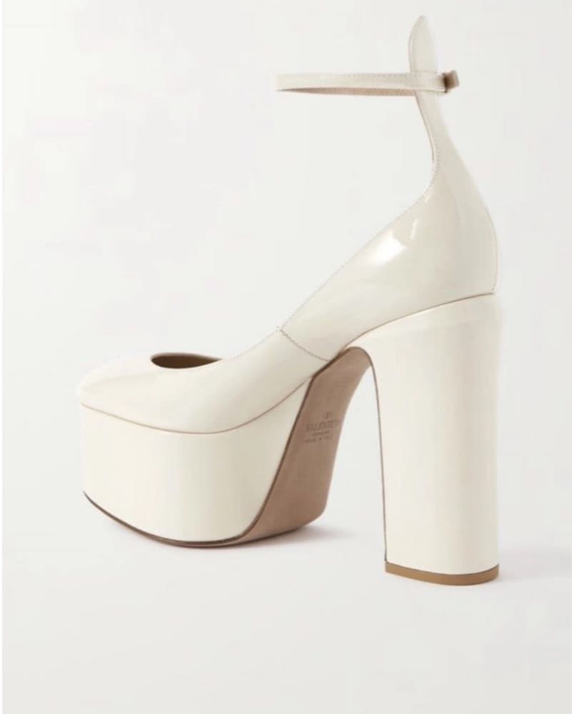 Valentino Tan-Go Patent Leather Pumps - Image 3