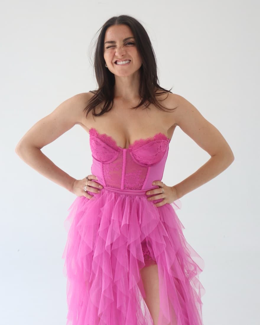 For Love & Lemons Tulle Corset Gown - Image 3