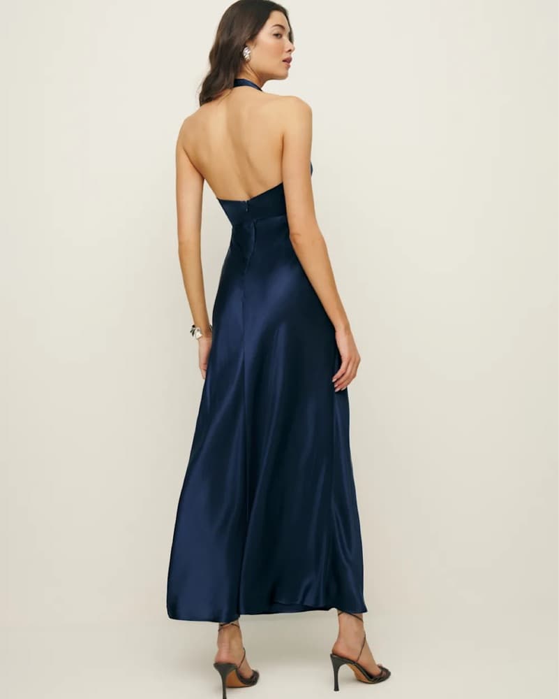 Reformation Daniela Silk Dress - Image 2