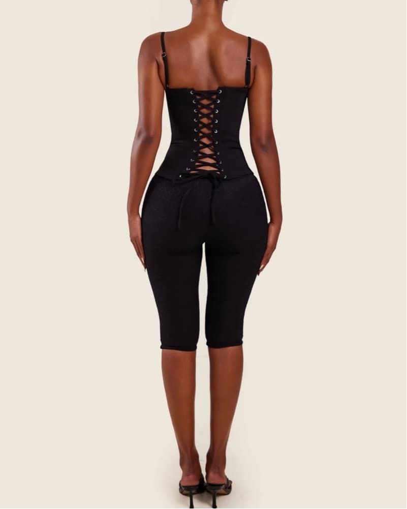Marsthelabel Two Piece Black Set UK6 - Image 3