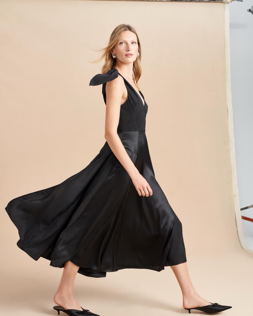 Black La Ligne Formal Dress - Image 3