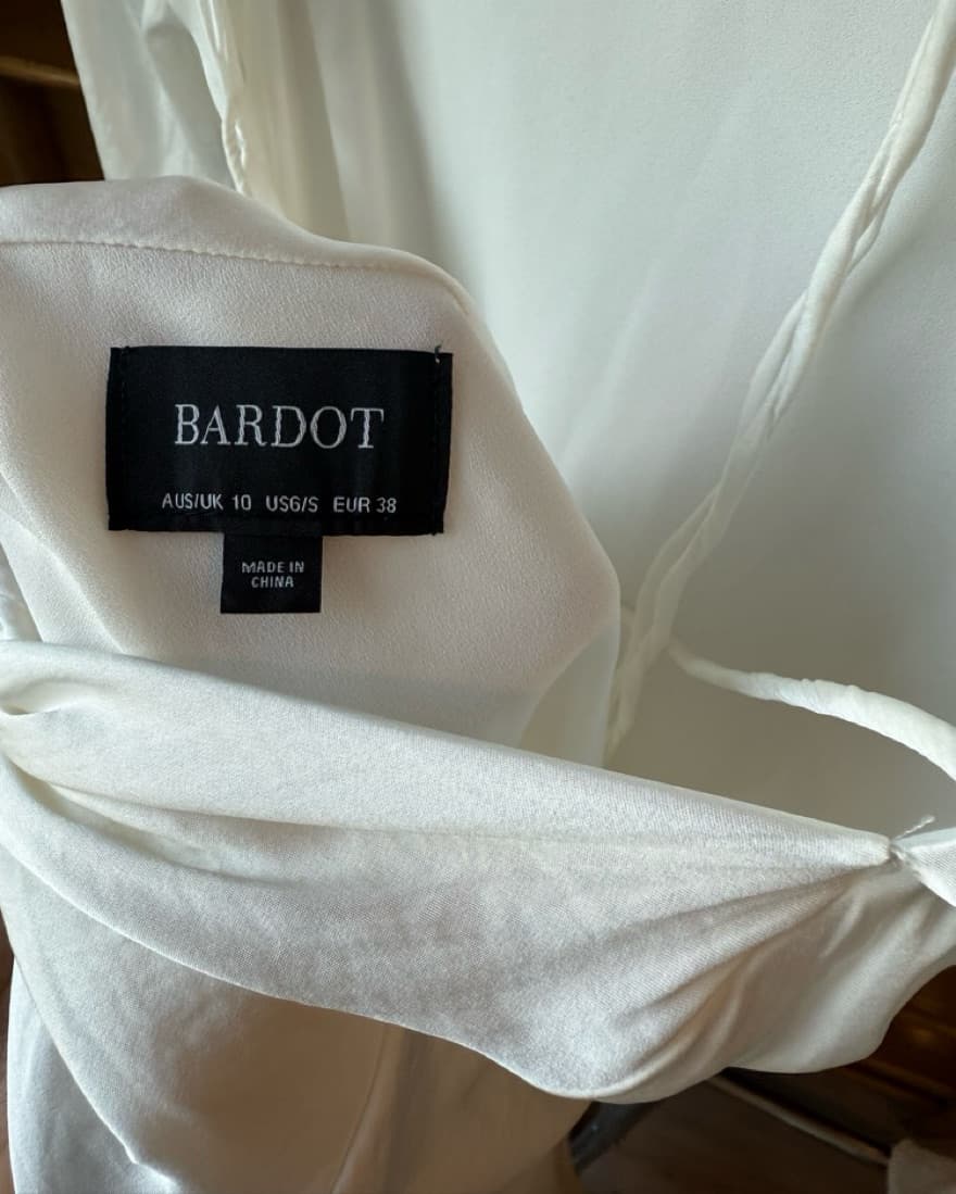 BARDOT White Maxi Dress - Image 6