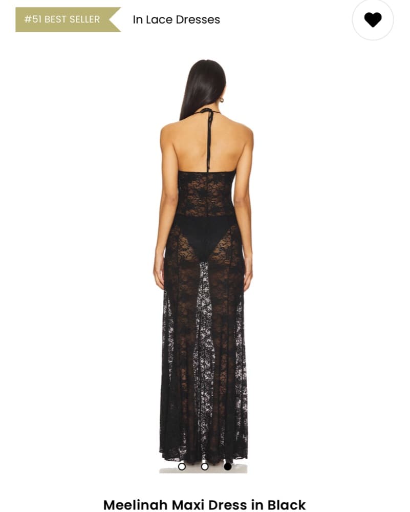 Elegant Lace Maxi Dress - Image 2