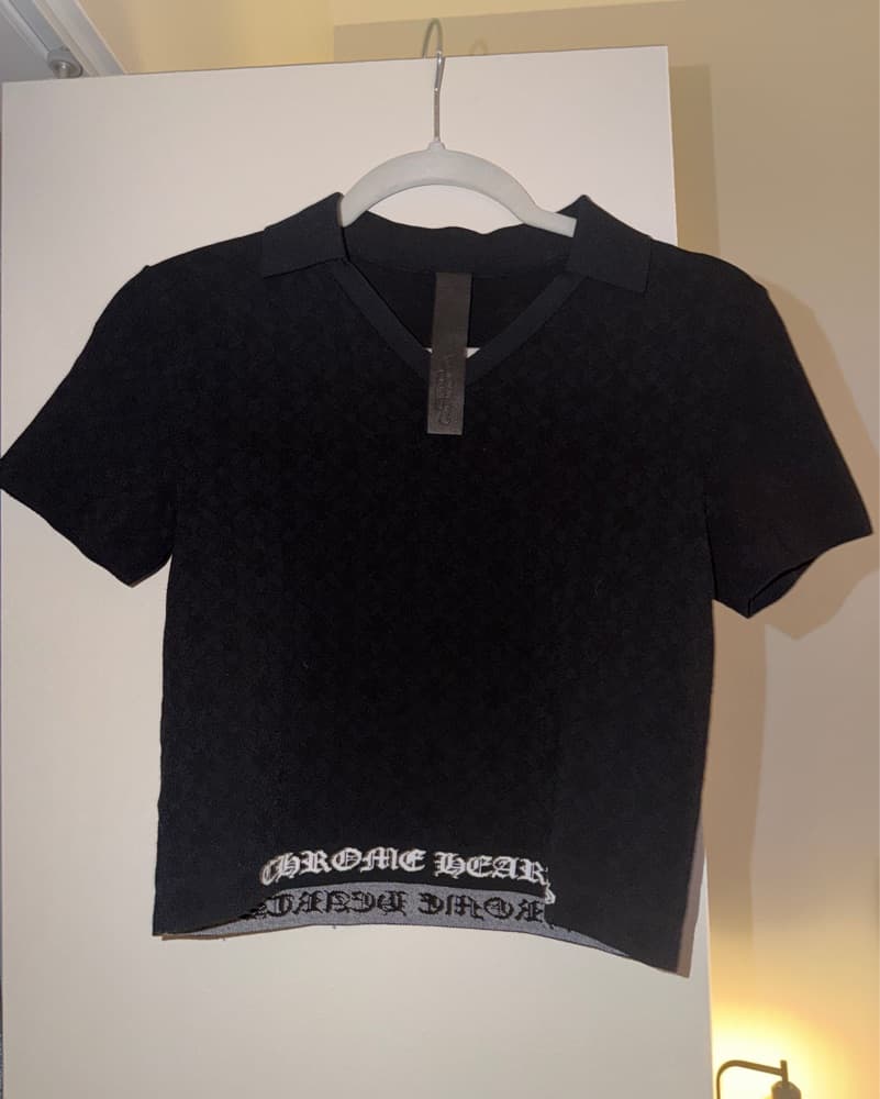 Chrome Hearts Crop Top - Image 1